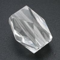 Perles acryliques transparentes, Acrylique, DIY, transparent, 22x19x18mm, Trou:Environ 4mm, Vendu par sac