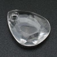 アクリルペンダント, アクリル, 水滴, DIY, 透明色（例えばガラス）, 16x19x4mm, 穴:約 2.5mm, 売り手 バッグ
