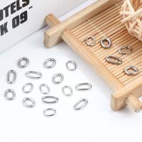 304 Stainless Steel Clasp, DIY & different size for choice, original color, 100PCs/Bag, Sold By Bag
