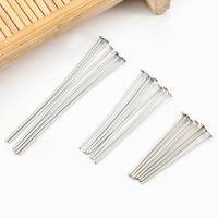 Stainless Steel Headpins, 304 Stainless Steel, different length for choice & DIY, original color, 100PCs/Bag, Sold By Bag