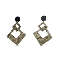 Acrylic Stud Earring fashion jewelry & for woman Sold By Pair