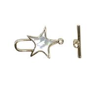 Brass Toggle Clasp, 18K gold plated, DIY, 2.4x1.5cmu30011.6cm, Sold By PC
