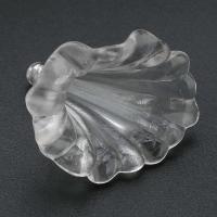 Acrylic Bead Cap, DIY, clear, 39x32x33mm, Hole:Approx 1mm, Sold By Bag