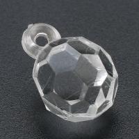 アクリルペンダント, アクリル, DIY, 透明色（例えばガラス）, 13x19x13mm, 穴:約 1mm, 売り手 バッグ