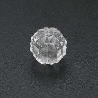 Perles acryliques transparentes, Acrylique, Rond, DIY, transparent, 8x8x8mm, Trou:Environ 1mm, Vendu par sac
