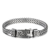 Stainless Steel Jewelry Bracelet 304 Stainless Steel & for man 8mm Length Approx 8.66 Inch Sold By PC