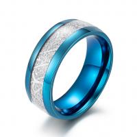 Titanium Čelik Finger Ring, pozlaćen, bez spolne razlike & različite veličine za izbor, više boja za izbor, Prodano By PC
