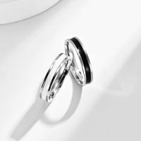 Titantium Steel δάχτυλο του δακτυλίου, Titanium Steel, επιχρυσωμένο, για άνδρες και γυναίκες & διαφορετικό μέγεθος για την επιλογή & εποξική αυτοκόλλητο, περισσότερα χρώματα για την επιλογή, Sold Με PC