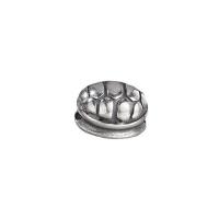Thailand Sterling Silver Spacer Bead, Antique finish, DIY, silver color, 8x6.70x4.80mm, Hole:Approx 1.5mm, 10PCs/Lot, Sold By Lot