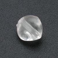 Transparent Acrylic Beads, DIY, clear, 10x10x7.50mm, Hole:Approx 1mm, Sold By Bag