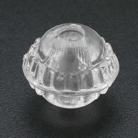 Perles acryliques transparentes, Acrylique, DIY, transparent, 15x15x13mm, Trou:Environ 4mm, Vendu par sac