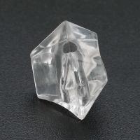 Transparent Acrylic Beads, DIY, clear, 13x12x11mm, Hole:Approx 1mm, Sold By Bag