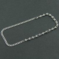 Titanium Steel Necklace, fashion jewelry & for woman, original color, nickel, lead & cadmium free, Length:Approx 50 cm, Sold By PC