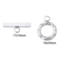 Stainless Steel Toggle Clasp 316 Stainless Steel DIY original color  Approx 4mm Sold By PC