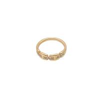 Rhinestone-Edelstahl -Finger-Ring, 316 L Edelstahl, Kreisring, Modeschmuck & unisex & verschiedene Größen vorhanden & mit Strass, keine, Größe:6-9, verkauft von PC