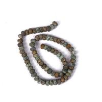 Perles bijoux en pierres gemmes, Pierre naturelle, Plat rond, DIY & différents matériaux pour le choix, plus de couleurs à choisir, 5x8mm, 79PC/brin, Vendu par Environ 34-40 cm brin