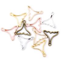 Zinc Alloy Pendants plated Unisex & hollow nickel lead & cadmium free Approx Sold By Bag