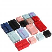Подарочные коробочки для ювелирных изделий, бумага, разный размер для выбора, Много цветов для выбора, продается PC
