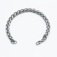 Stainless Steel Jewelry Bracelet 316L Stainless Steel electrolyzation & Unisex original color Sold By PC