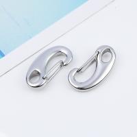 Stainless Steel Snap Hook Carabiner, 304 Stainless Steel, DIY & different size for choice, original color, Sold By PC