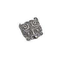 An Téalainn Sterling Silver Torthaí Button, DIY, airgid, 10x10.50x2.50mm, Poll:Thart 2mm, 10ríomhairí pearsanta/Lot, Díolta De réir Lot