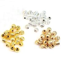 Messing spacer perler, Græskar, forgyldt, du kan DIY & forskellig størrelse for valg, flere farver til valg, nikkel, bly & cadmium fri, Solgt af PC