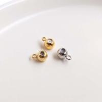 Messing spacer perler, med Silicone, forgyldt, du kan DIY & forskellig størrelse for valg, flere farver til valg, nikkel, bly & cadmium fri, Solgt af PC