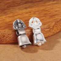 Thailand Sterling Silver Spacer Bead Antique finish polished & DIY Approx 2mm Sold By Lot