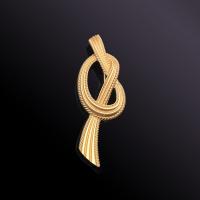 Zinc Alloy Brooches gold color plated fashion jewelry & for woman nickel lead & cadmium free Sold By PC