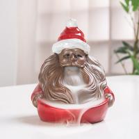 Backflow Incense Burner Porcelain Santa Claus handmade for home and office & durable & Christmas Design Sold By PC
