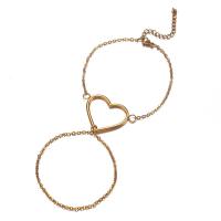 Stainless Steel Jewelry Bracelet, 304 Stainless Steel, with 1.97inch extender chain, fashion jewelry & for woman, more colors for choice, 38*24mm, Sold Per Approx 6.69 Inch, Approx 6.29 Inch Strand