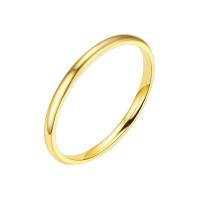 Titan Edelstahl Ringe, Titanstahl, poliert, Modeschmuck & unisex & verschiedene Größen vorhanden, keine, 2x1.50mm, verkauft von PC