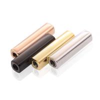 Stainless Steel Magnetic Clasp, 304 Stainless Steel, Rectangle, Vacuum Plating, DIY, more colors for choice, 3.20mm, 10PCs/Lot, Sold By Lot