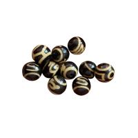 Perles agate dzi tibétaine naturelle, agate Tibétaine, DIY, deux couleurs différentes, 14mm, Vendu par PC