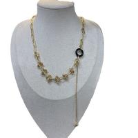 Titanstahl Halskette, mit Verlängerungskettchen von 1.97inch, plattiert, Modeschmuck & für Frau, keine, Länge:ca. 17.7 ZollInch, verkauft von PC