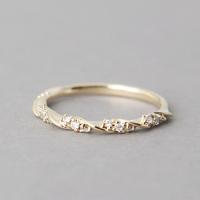Cubic Zirconia Micro Pave Brass Ring, gold color plated, different size for choice & micro pave cubic zirconia & for woman, US Ring Size:6-10, Sold By PC