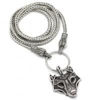 Zinc Alloy Jewelry Necklace antique silver color plated  Sold By PC