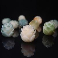 Buddhistiske perler, Bodhi Root, Carved, mode smykker & Unisex, flere farver til valg, Længde Ca. 18-20 mm, 12pc'er/Lot, Solgt af Lot