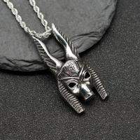 Stainless Steel Pendants, 316L Stainless Steel, fashion jewelry & for man, original color, 25x53mm, Sold By PC
