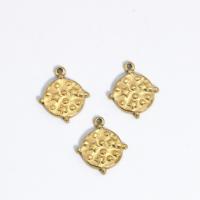 Stainless Steel Pendants, 304 Stainless Steel, polished, DIY, golden, 17x14.50mm, Sold By PC
