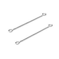 925 Sterling Silver Earring Drop Findings plated DIY 25mm Approx 3mm Sold By PC