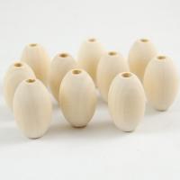 Drvene perle, Drvo, Maslina, uglađen, možete DIY, izvorna boja, 17x27mm, Rupa:Približno 5mm, 200računala/Lot, Prodano By Lot