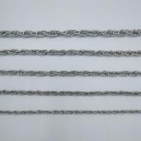 Stainless Steel Oval Chain 304 Stainless Steel electrolyzation original color Sold By Lot