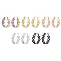 Acier inoxydable Levier Retour Earring, Acier inoxydable 304, bijoux de mode & pour femme, plus de couleurs à choisir, 8x23x21mm, Vendu par paire