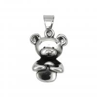 Stainless Steel Animal Pendants 316L Stainless Steel fashion jewelry & Unisex Sold By PC