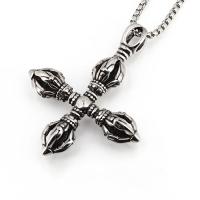 Titanium Steel Necklace fashion jewelry & for man Length Approx 23.62 Inch Sold By PC