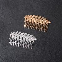 Decorative Hair Combs Zinc Alloy plated fashion jewelry & for woman nickel lead & cadmium free Sold By PC
