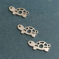 Stainless Steel Connector Titanium Steel Turtle polished DIY Sold By PC
