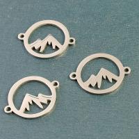 Stainless Steel Connector Titanium Steel polished DIY Sold By PC