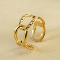 Edelstahl Ringe, 304 Edelstahl, plattiert, Modeschmuck & für Frau, keine, 9mm, verkauft von PC